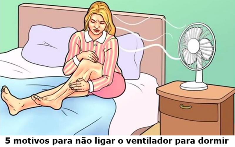 5 motivos para não ligar o ventilador para dormir