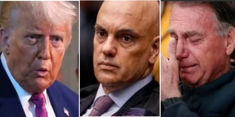 Trump manda recado para Moraes: “Bolsonaro terá que ser s… ver mais”