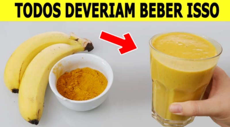 INCRÍVEL! Misture BANANA com AÇAFRÃO e veja o que acontece… Veja o vídeo