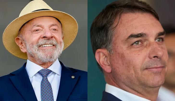 FOI CONFIRMADO, notícia sobre Flávio Bolsonaro e Lula
