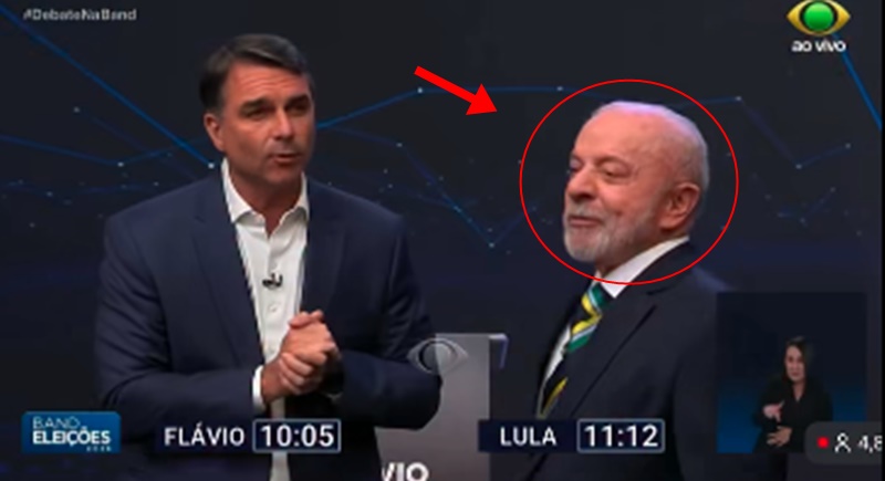 Detalhe ASSUSTADOR em Lula no Debate chama a atenção, ele… Ver mais